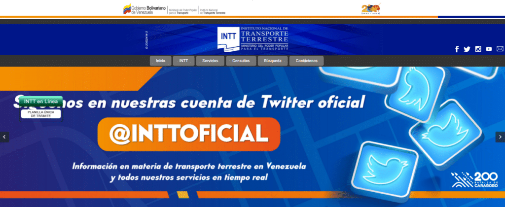 Instituto Nacional de Transporte Terrestre (INTT)