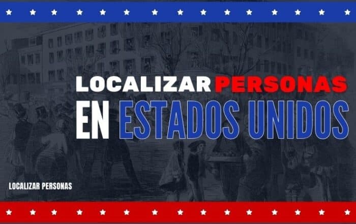 Localizar personas en Estados Unidos