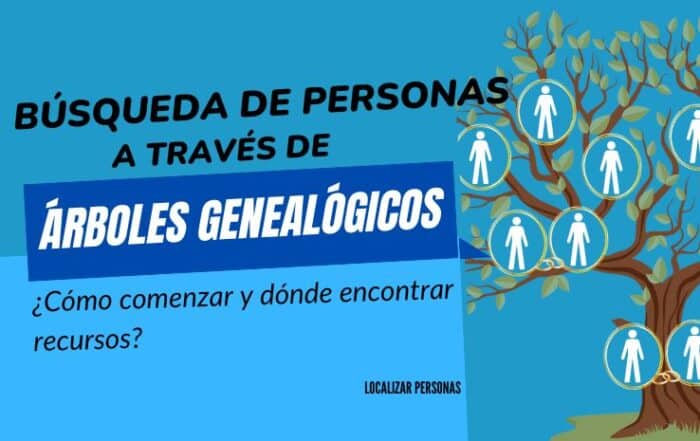 Búsqueda de personas a través de árboles genealógicos cómo comenzar y dónde encontrar recursos