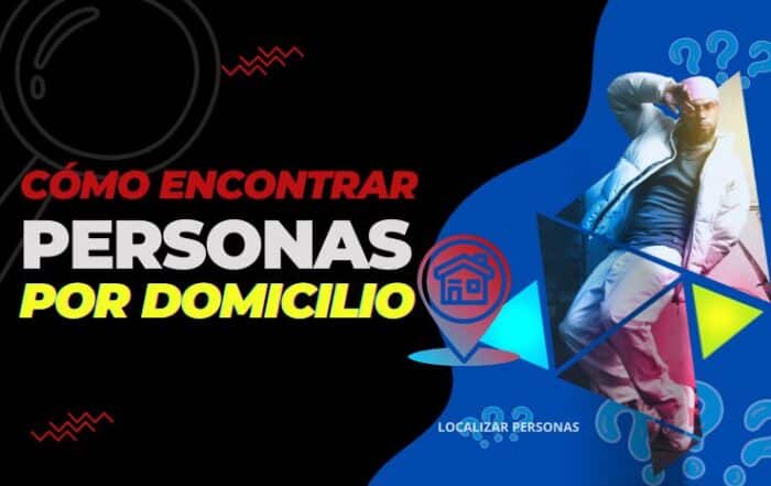 Cómo encontrar personas por domicilio